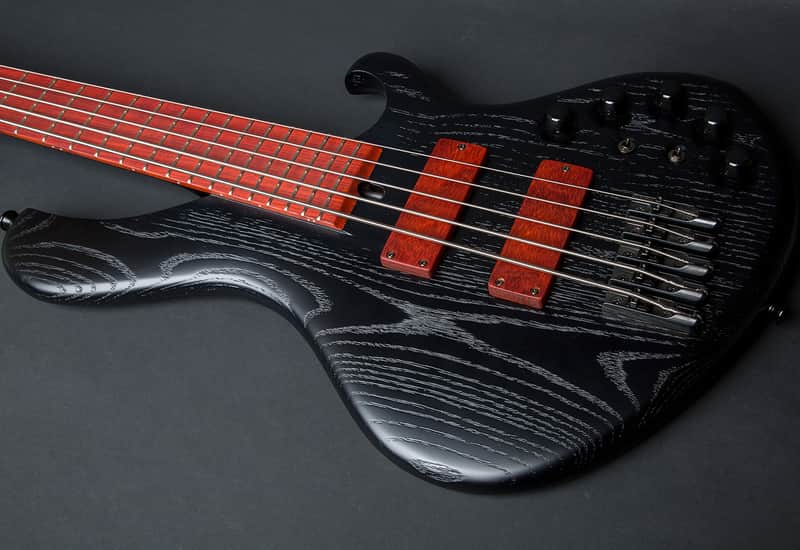 Maruszczyk 5 String Bass Frog Beta 5 A Bass Matte Black Bassculture Pickups New!! image 1