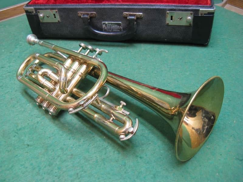 Martin Imperial Cornet 1964 Lacquered Brass, Nickle Silver image 1