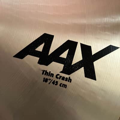 Sabian 18" AAX Thin Crash Cymbal image 3