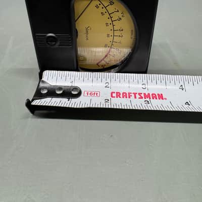 Simpson VU Meter 1970's  - Black image 4