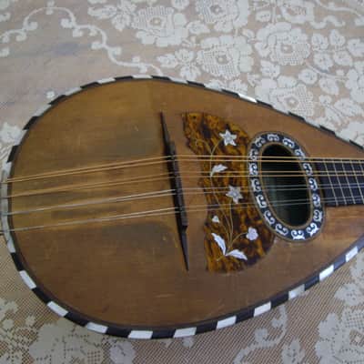 Francesco Salome Neapolitan Bowl-Back Mandolin - Natural image 4