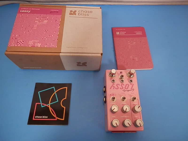 Chase Bliss Audio Goodhertz Lossy Artifacts on Demand guitar effect pedal used image 1