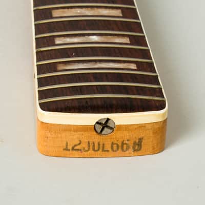 Fender  Electric XII 12 String Solid Body Electric Guitar (1966), ser. #169307, original black tolex hard shell case. image 20