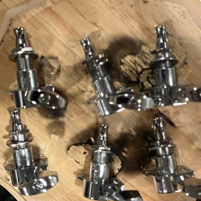 BC Rich "BC Rich" logo tuners mid to late 80s, Chrome image 3