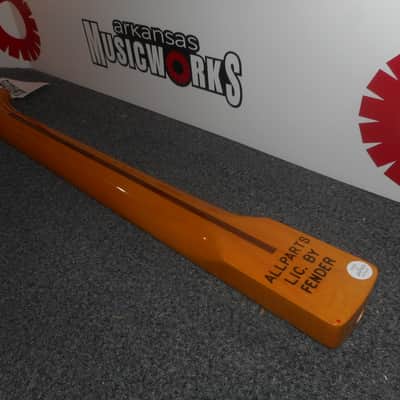 Allparts Fender Licensed Maple Strat Neck, 10" Radius, Nitro Finish - #SMNF-C image 6