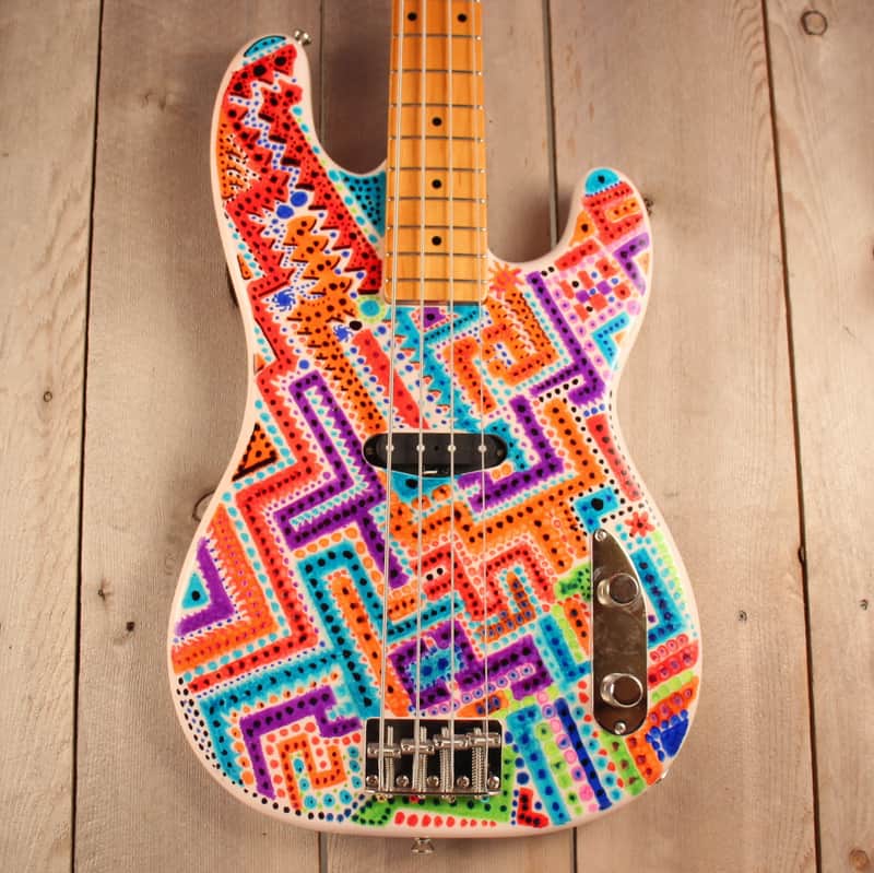 Squire CUSTOM ART Precision Classic vibes 50's bass 2023 guitar image 1