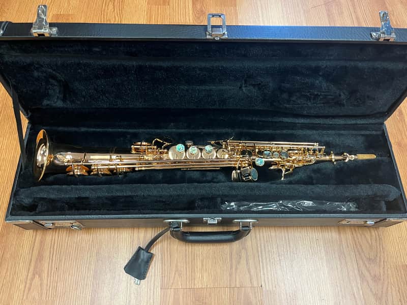 LA Sax "Big Lip" Semi-Curved Soprano Saxophone image 1