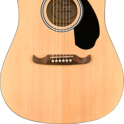 Fender FA-125CE Dreadnought Acoustic-Electric Guitar, Walnut Fingerboard, Natural w/ Fender Play Prepaid Card image 3