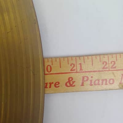 Paiste 302 Plus 20" Ride Cymbal 1958g Thin Vintage 90s Fully Lathed Brass German image 11