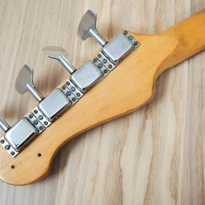1966 Kalamazoo Bass KB-1 Vintage Short Scale Bass Guitar Cardinal Red EB-0 w/ohc image 5