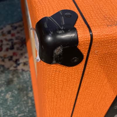 Tom Petersson's Cheap Trick, Orange PPC212 2x12 Bass Cabinet. Stage Played! Signed! (TP #8) image 11