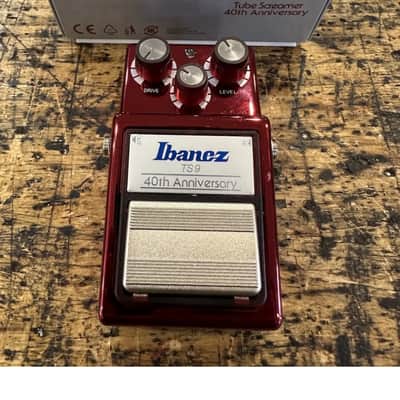 IBANEZ TS9 40th Anniversary Limited Edition - Metallic Red image 5