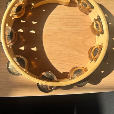 Meinl AE-MTA2BO Artisan Edition Maple Tambourine with Bronze Jingles 2010s - Natural image 5