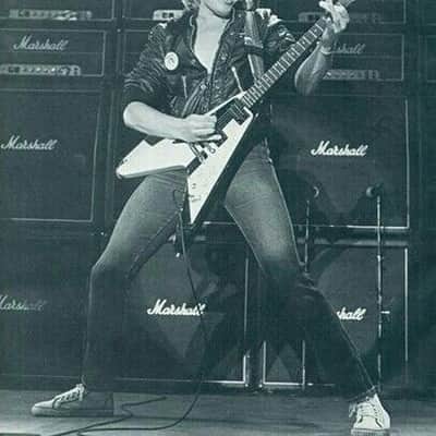 Marshall JMP 50W Head Ex Michael Schenker SCORPIONS UFO 1980 Black image 3