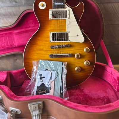 Epiphone Inspired By Gibson Custom Shop 1959 Les Paul Standard - Golden Poppy Burst 26051524504 image 12