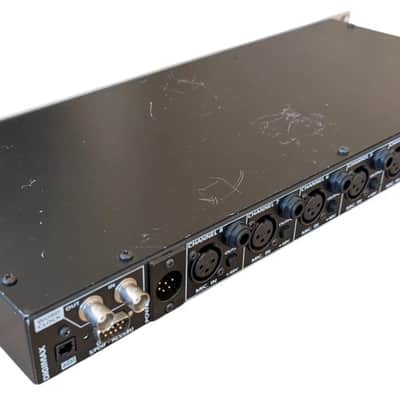 PreSonus Digimax 96khz 8- Channel Mic Preamp 2000s - Silver - Power Supply Rack image 10