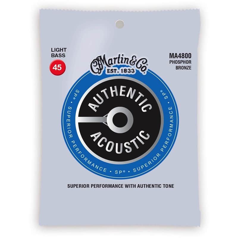 Martin Authentic Acoustic SP Bass Strings Light 45-100 image 1