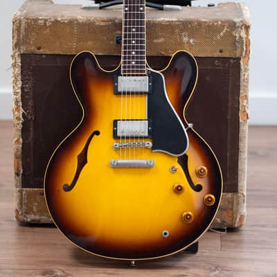 2005 Gibson Custom 1959 Reissue ES 335 - in Vintage Sunburst image 5