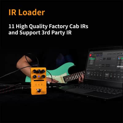 FLAMMA FS07 IR Cabinet Simulation Pedal Impuse Response Loader 7 Presets 11 Factory IR with Adapter,price include the import duty to US buyer image 4
