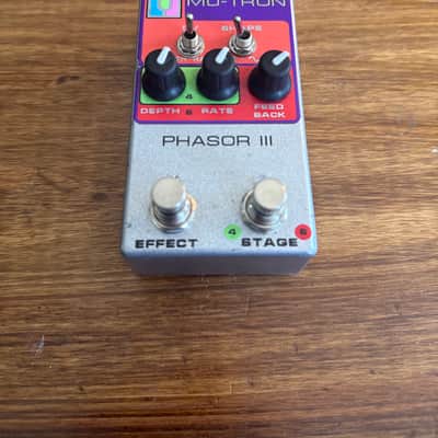 Mu-Tron Phasor III 2019 - 2021 - Silver image 1