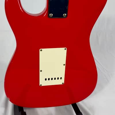 Aria Budweiser Branded Electric Guitar Body Loaded 2000’s - Red image 13