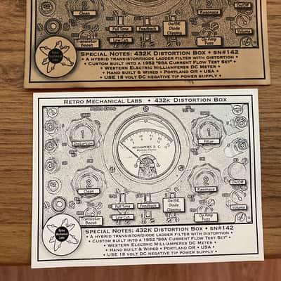 Retro Mechanical Labs 432k Custom distortion box image 9