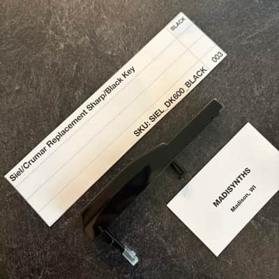 ORIGINAL Fatar Replacement SHARP/BLACK Key for Siel DK-600/Opera, DK-700, DK-80; Crumar Bit One, Bit 99 image 2