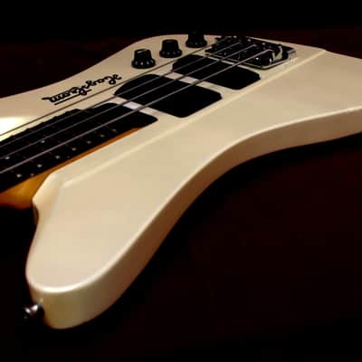 Hagstrom Ultra Swede 1982 White Pearlescent. Prototype.. Only 12 made. VERY RARE. & COLLECTIBLE. image 11