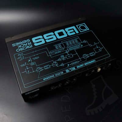 Boss RCL-10 Micro Rack Series Compressor Limiter 1985 - 1990 - Black image 4