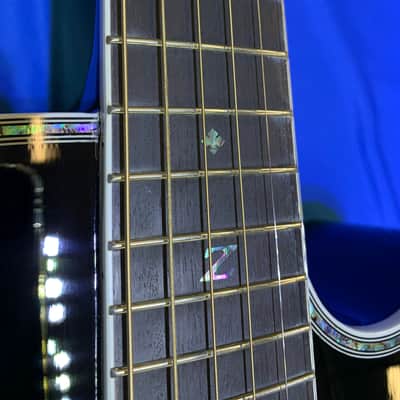Zager Easy Play ZAD-80CE/AURA Acoustic/Electric Guitar, like new image 11