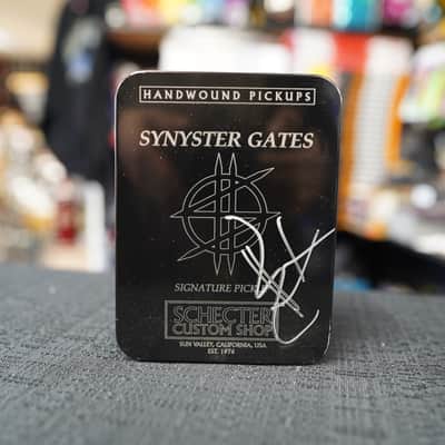 Schecter USA Custom Shop SYNYSTER GATES SIGNATURE Chrome Pickup (TREM) Set 6528 (Syn Signed Tin) image 3