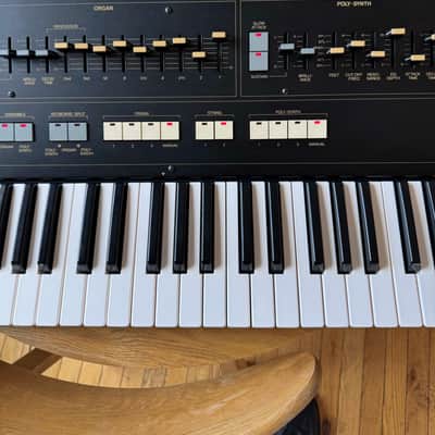 Yamaha SK-20 Symphonic Ensemble Synthesizer 1979 - 1980 - Black image 3