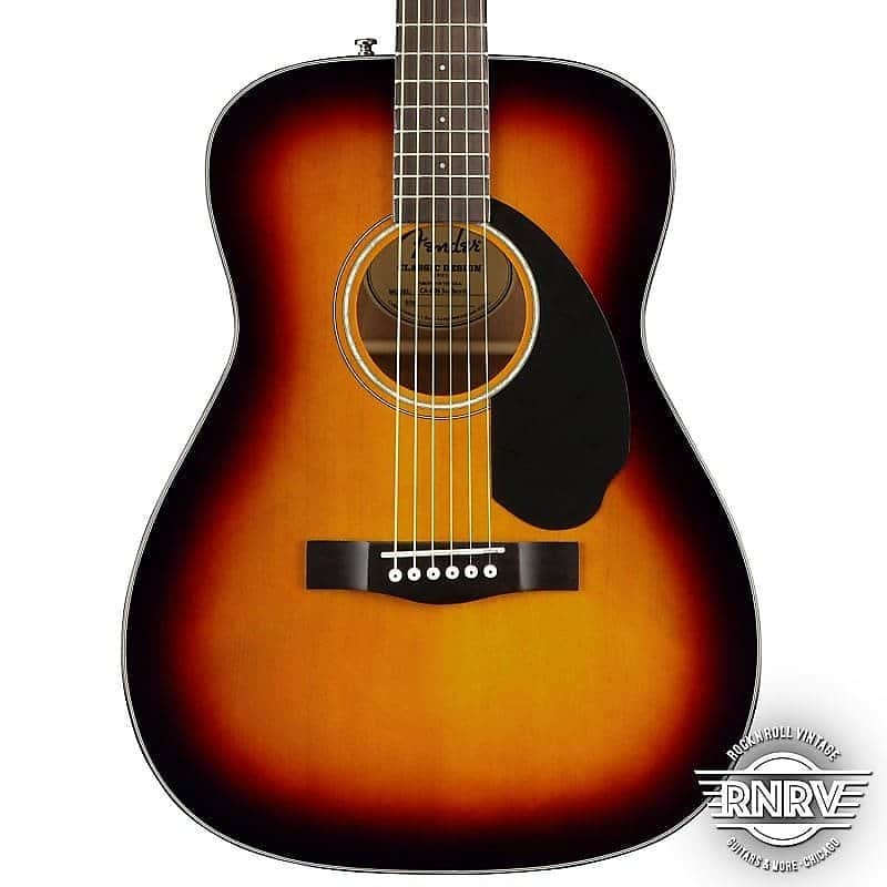 Fender CC-60S Concert, Walnut Fingerboard, 3-Color Sunburst image 1