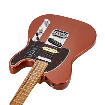 Fender Player Plus Nashville Telecaster Electric Guitar, PF FB, Aged Candy Apple Red, MX2227XXXX image 2