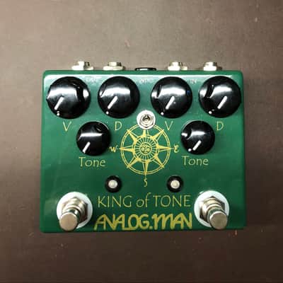 Analogman King of Tone V4 with Both Side High Gain Option | Reverb