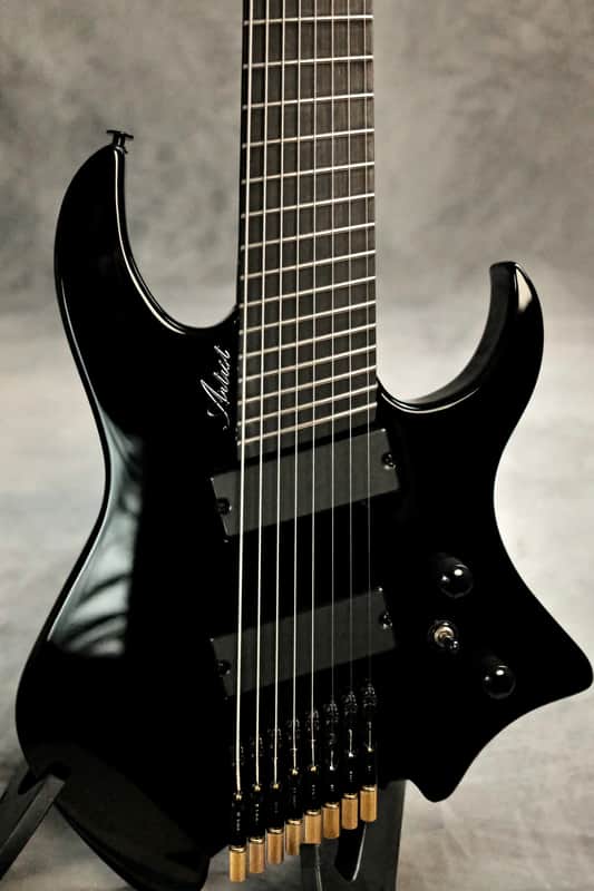 Artist AG78V3 Multi-Scale Headless 8-String 2025 - Piano Black