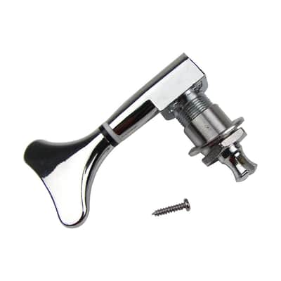 Musiclily 2+2 Set Bass Sealed String Tuning Pegs Keys Machines Heads Tuners,Chrome image 4
