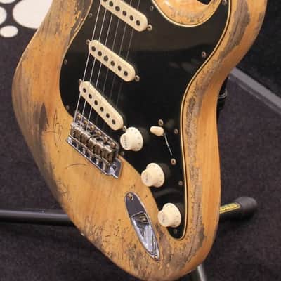 Fender Custom Shop Roasted Poblano Stratocaster Super Heavy Relic Aged Natural Limited Edition image 9