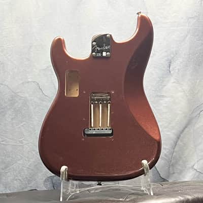 Fender Deluxe Roadhouse Stratocaster Body with Hardware Classic Copper image 5
