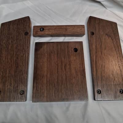 Korg Mini Korg 700 Complete Wood Replacement Kit, Solid Walnut image 2
