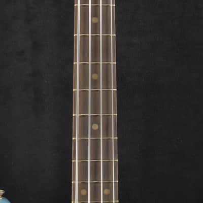 Fender JMJ Road Worn Mustang Bass Faded Daphne Blue Rosewood Fingerboard image 6