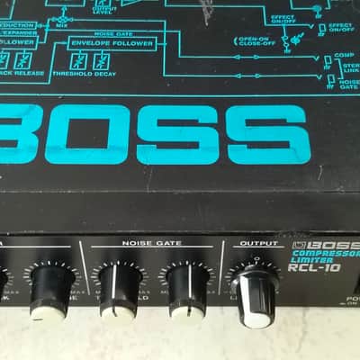 Boss RCL-10 Micro Rack Series Compressor Limiter 1985 - 1990 image 2
