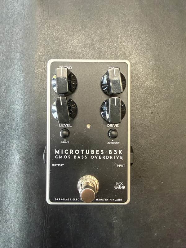 Darkglass Electronics Microtubes B3K V2 CMOS Bass Overdrive Pedal 2018 - Present - Black image 1