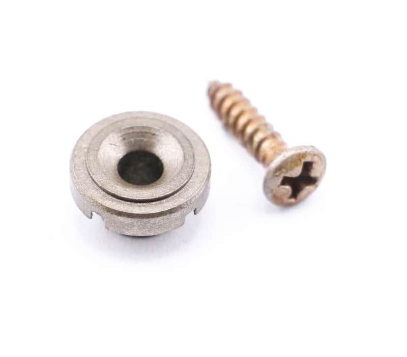 AGP ™ - Telecaster ® - Relic Aged Nickel Vintage Round String Tree and Screw #9262337 image 1