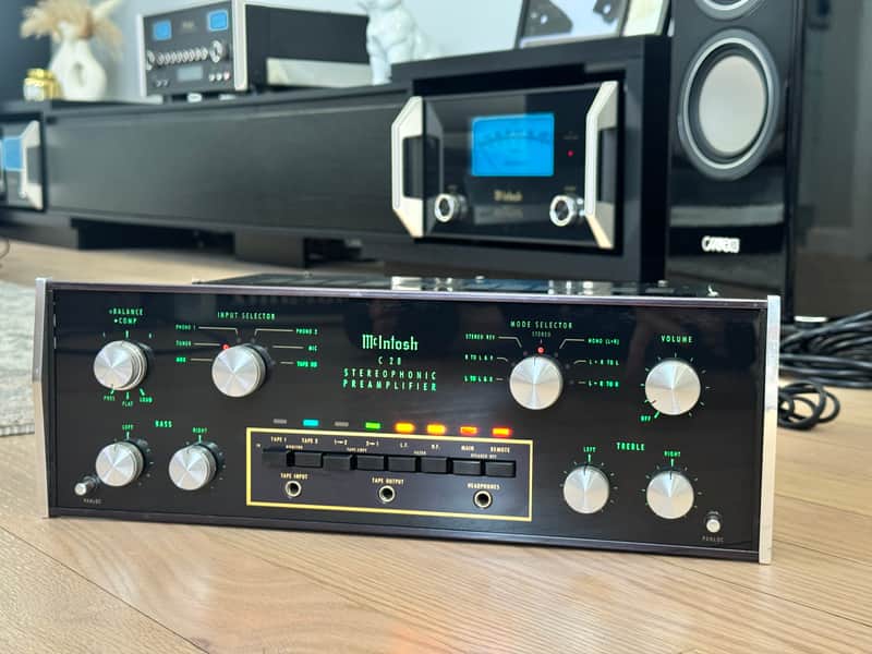 McIntosh C 28 Stereo Solid State Preamp | Reverb