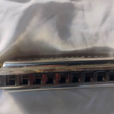 KOCH 980/40 CHROMATIC HARMONICA - KEY OF C - In Original Box - Chrome image 3