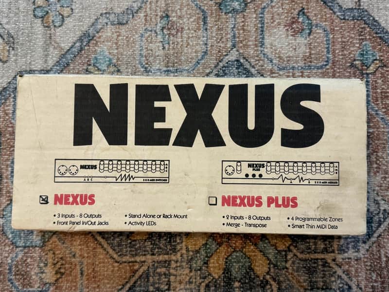 JL Cooper NEXUS MIDI Switcher switch box image 1