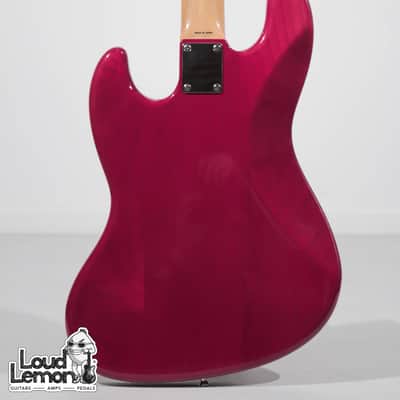 Fender JB62PJ Jazz Bass/Precision 2013 Transparent Red Japan MIJ image 6