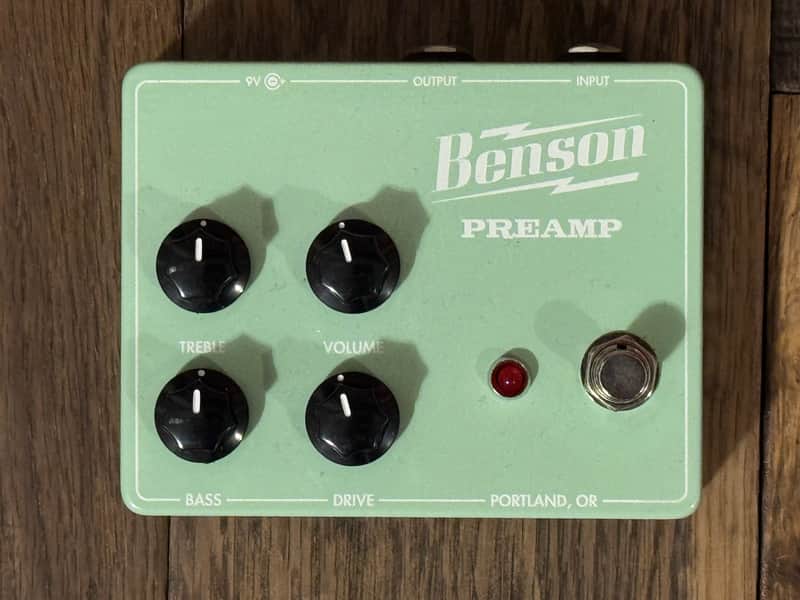 Benson Amps Preamp Pedal - Seafoam Green image 1