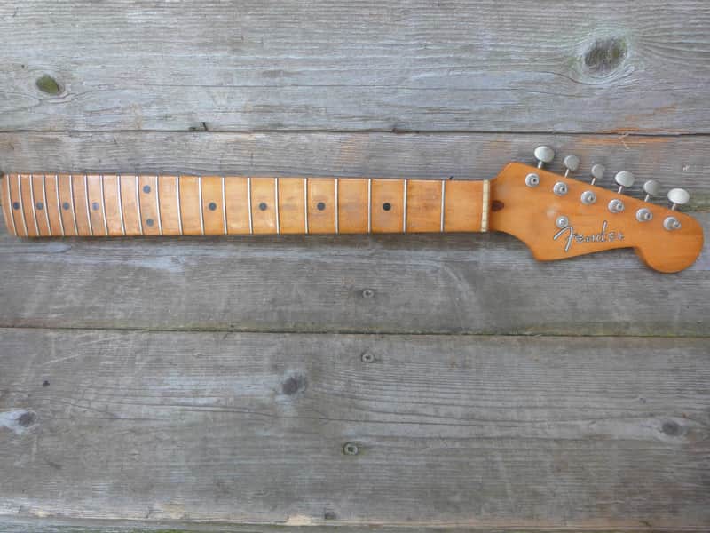 Fender 1956 duo sonic neck with tuners 1956 image 1